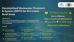 Decentralized Wastewater Treatment System (DWTS) for Peri-Urban & Rural Areas – 14th July, 2020