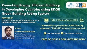 Promoting Energy Efficient Buildings in Developing Countries Using EDGE Green Building Rating System – June 24,2020