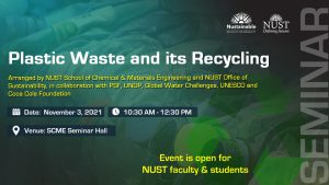 Seminar on Plastic Waste and its Recycling - 03rd Nov, 2021